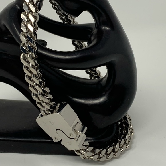 1017 ALYX 9SM Crafts Choker-Styled Cubix Chain Necklace - Picture 2 of 9